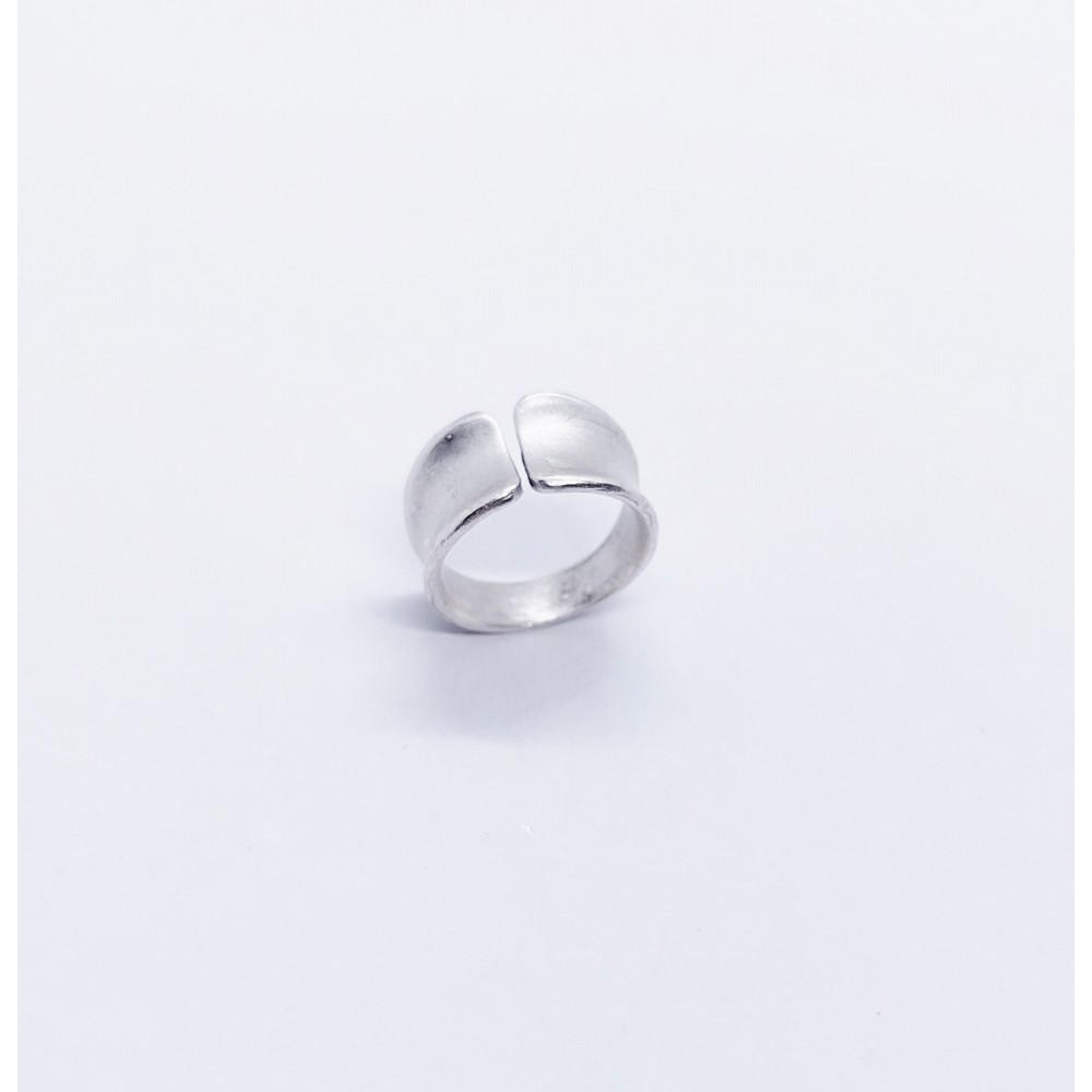 Large oval silver ring Rings Large oval silver ring Rings