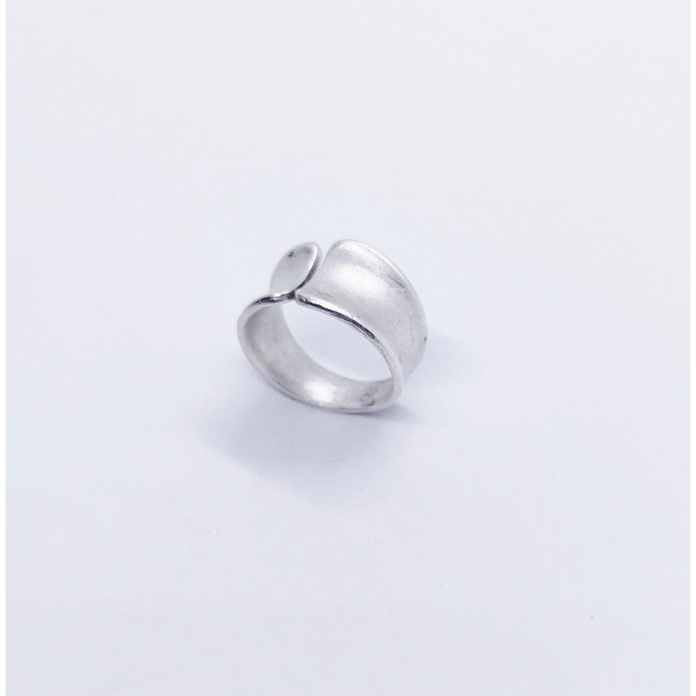 Large oval silver ring Rings Large oval silver ring Rings