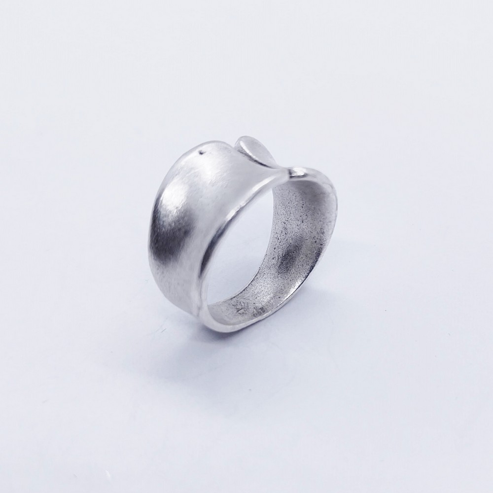 Large oval silver ring Rings Large oval silver ring Rings