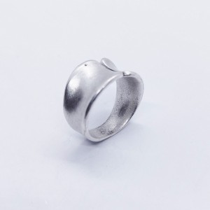 Large oval silver ring Rings Large oval silver ring Rings