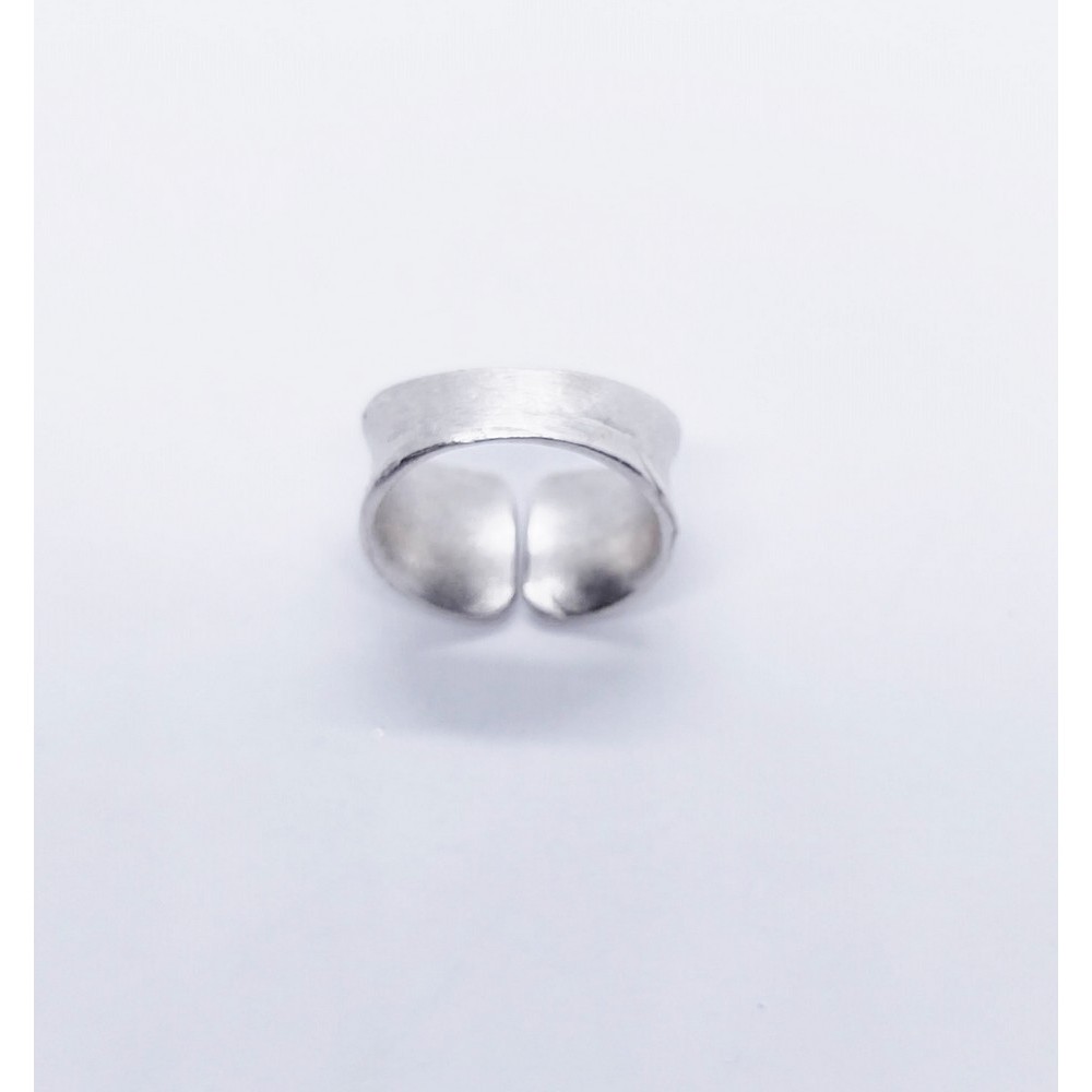 Large oval silver ring Rings Large oval silver ring Rings