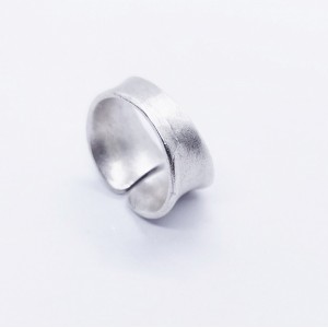 Large oval silver ring Rings Large oval silver ring Rings
